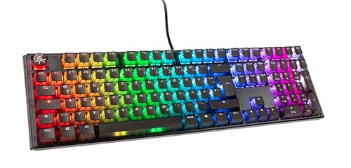 Ducky One 3 Aura Black Gaming Tastatur, Led Rgb - Mx-Blue