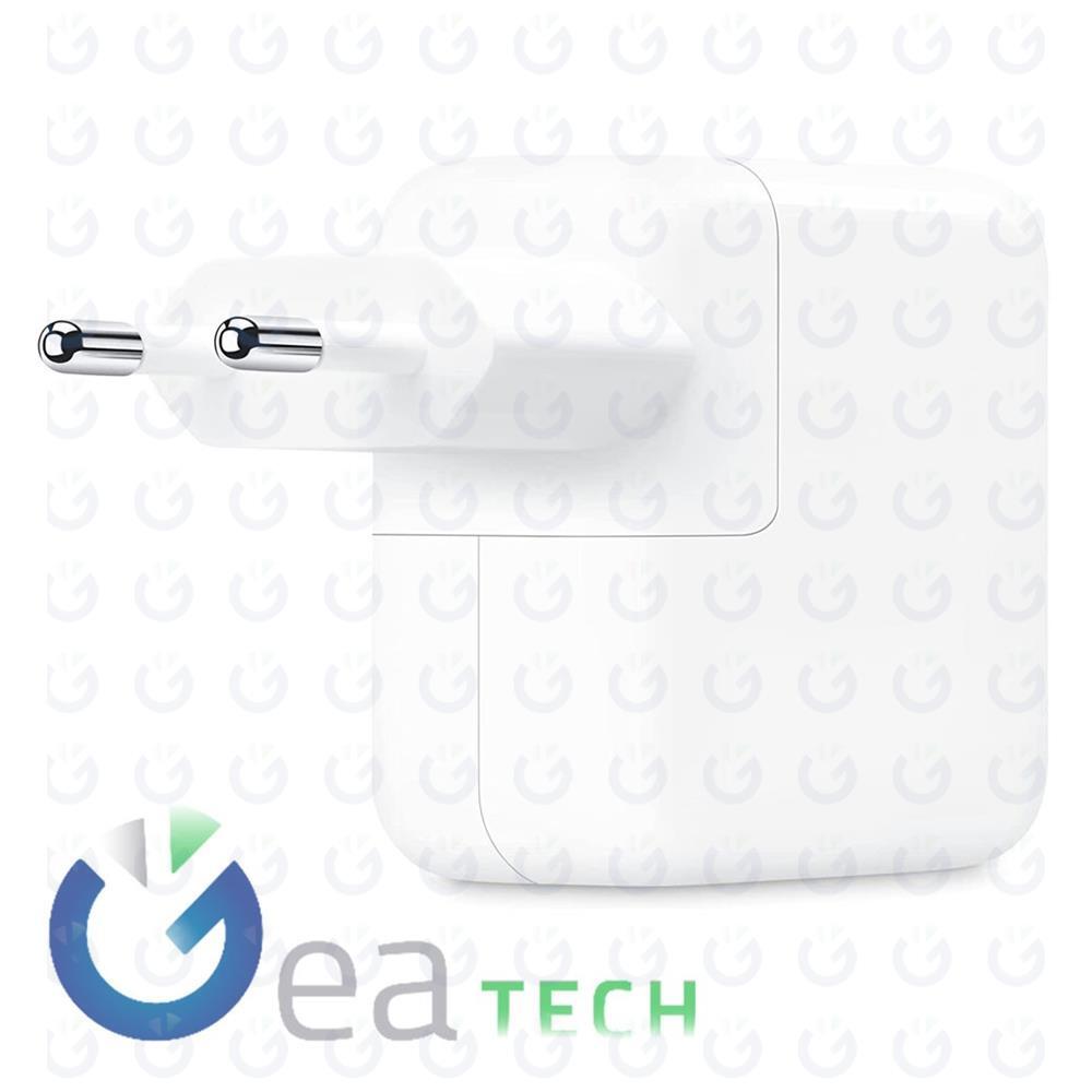 ALIMENTATORE APPLE MNWP3ZMA 35W DOPPIA USB-C CARICABATTERIA PER IPHONE / IPAD