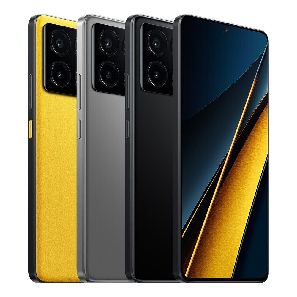 Xiaomi POCO X6 Pro 5G Smartphone 12GB+512GB NFC Giallo HyperOS AMOLED 8300-Ultra