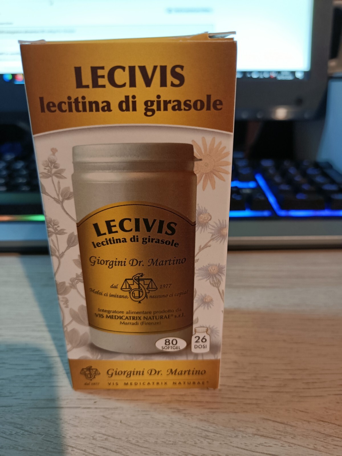 LECIVIS integratore alimentare 80 softgel Dr. Giorgini