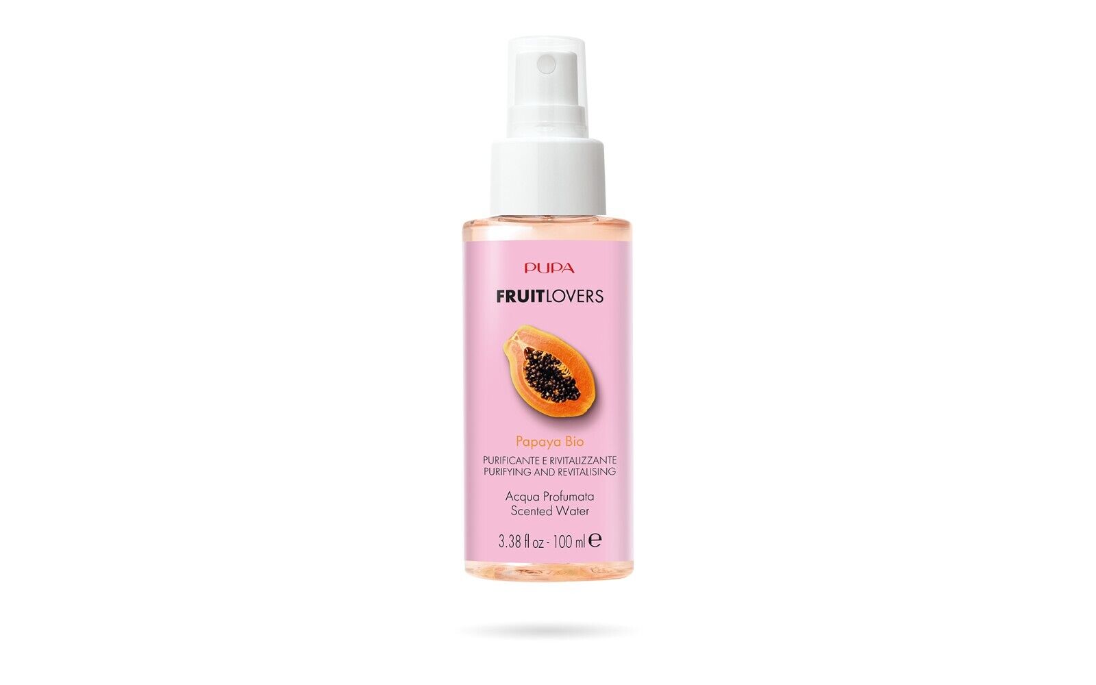 PUPA  FRUIT LOVERS ACQUA PROFUMATA PAPAYA BIO ML.100 IDRATANTE E RESTITUTIVA