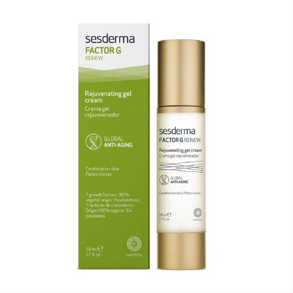 SESDERMA FACTOR G Crema Gel Ringiovanente 50 ml Global Anti-Aging con Vitamina E
