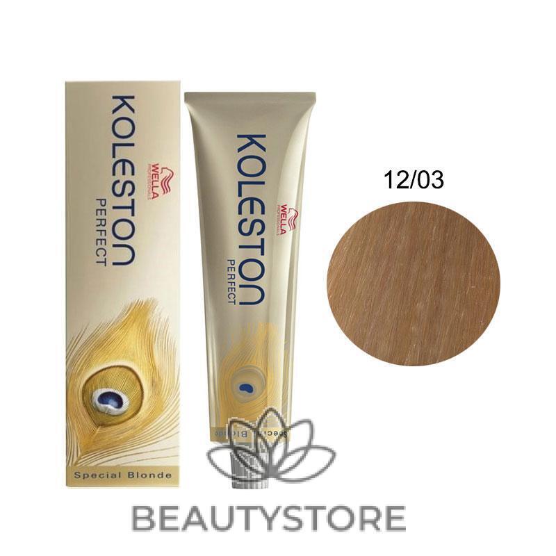 WELLA KOLESTON PERFECT SPECIAL BLONDE NATURALE DORATO 12/03