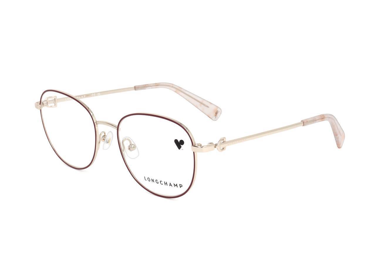 Occhiali da Vista Longchamp LO2127 604 BURGUNDY 52/18/140 Donna