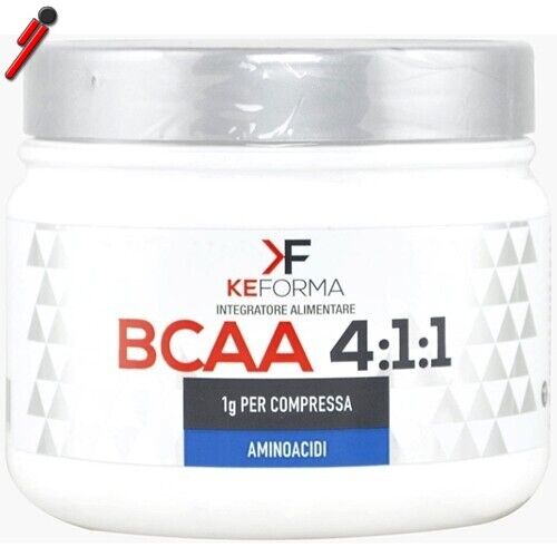 Keforma, Ke Bcaa 4:1:1, 300 cpr Aminoacidi ramificati (Bcaa) con Vitamina B6