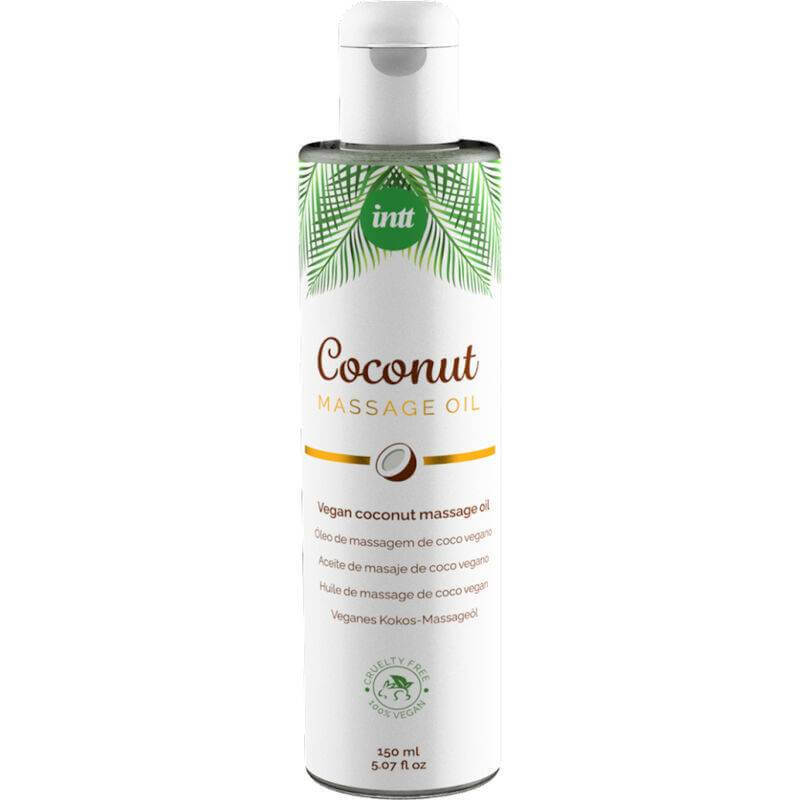 Intt - Sweet Vegan Massage Oil With Relaxing Coconut Flavored