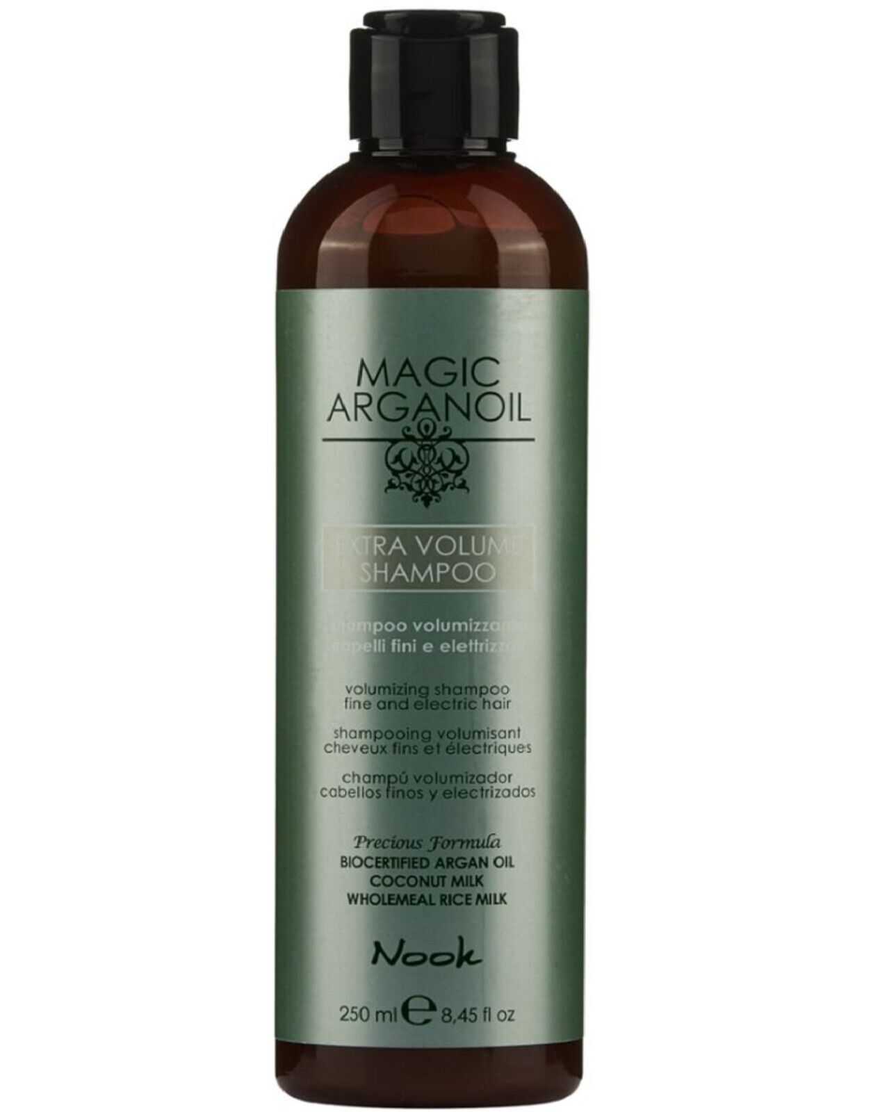 NOOK MAGIC ARGANOIL EXTRA VOLUME SHAMPOO VOLUMIZZANTE CAPELLI FINI SOTTILI 250ML