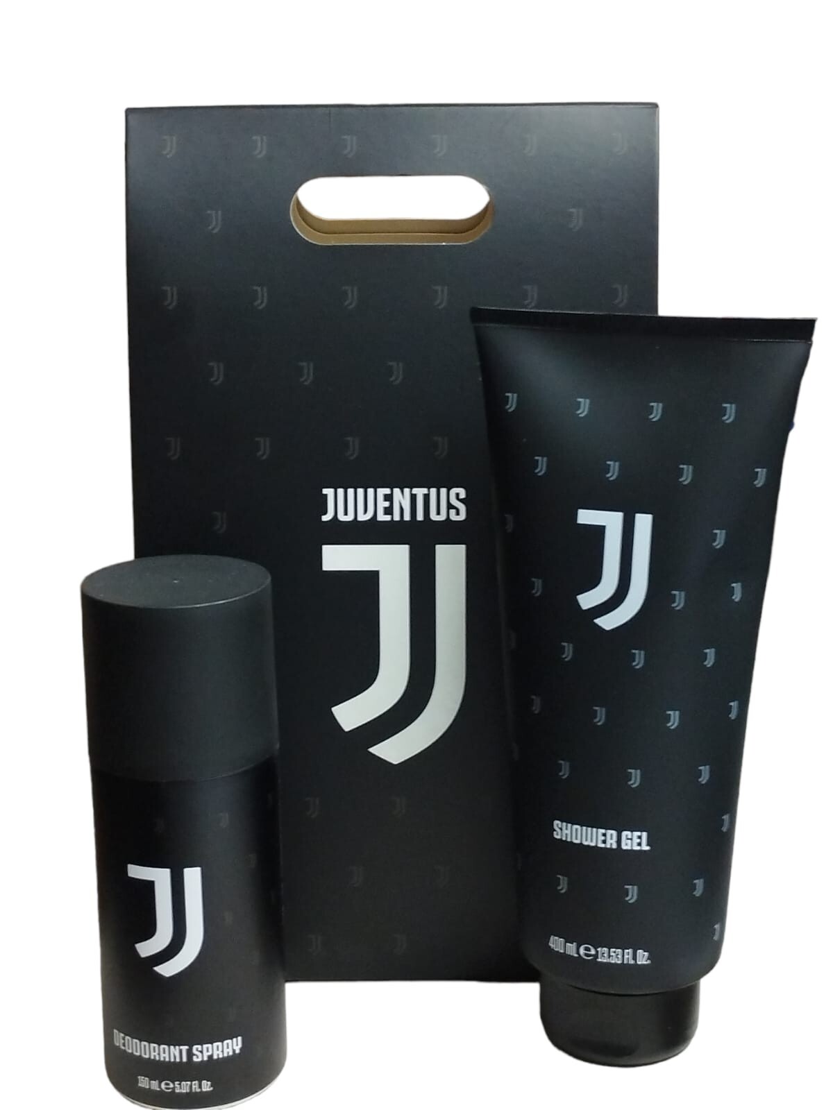 juventus bagnoschiuma 400ml deo 150ml  confezione regalo him uomo ragazzo fresco
