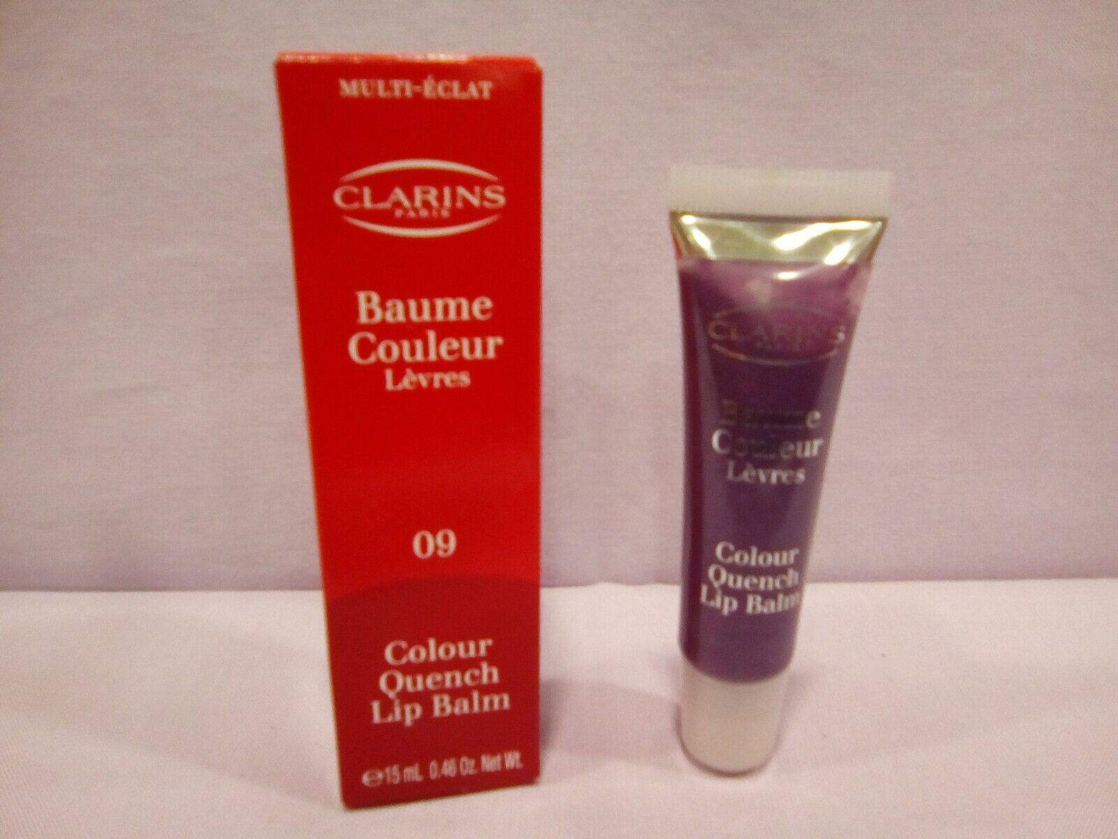 CLARINS BAUME COULEUR LEVRES - COLOUR QUENCH LIP BALM N°09 - 15ML.
