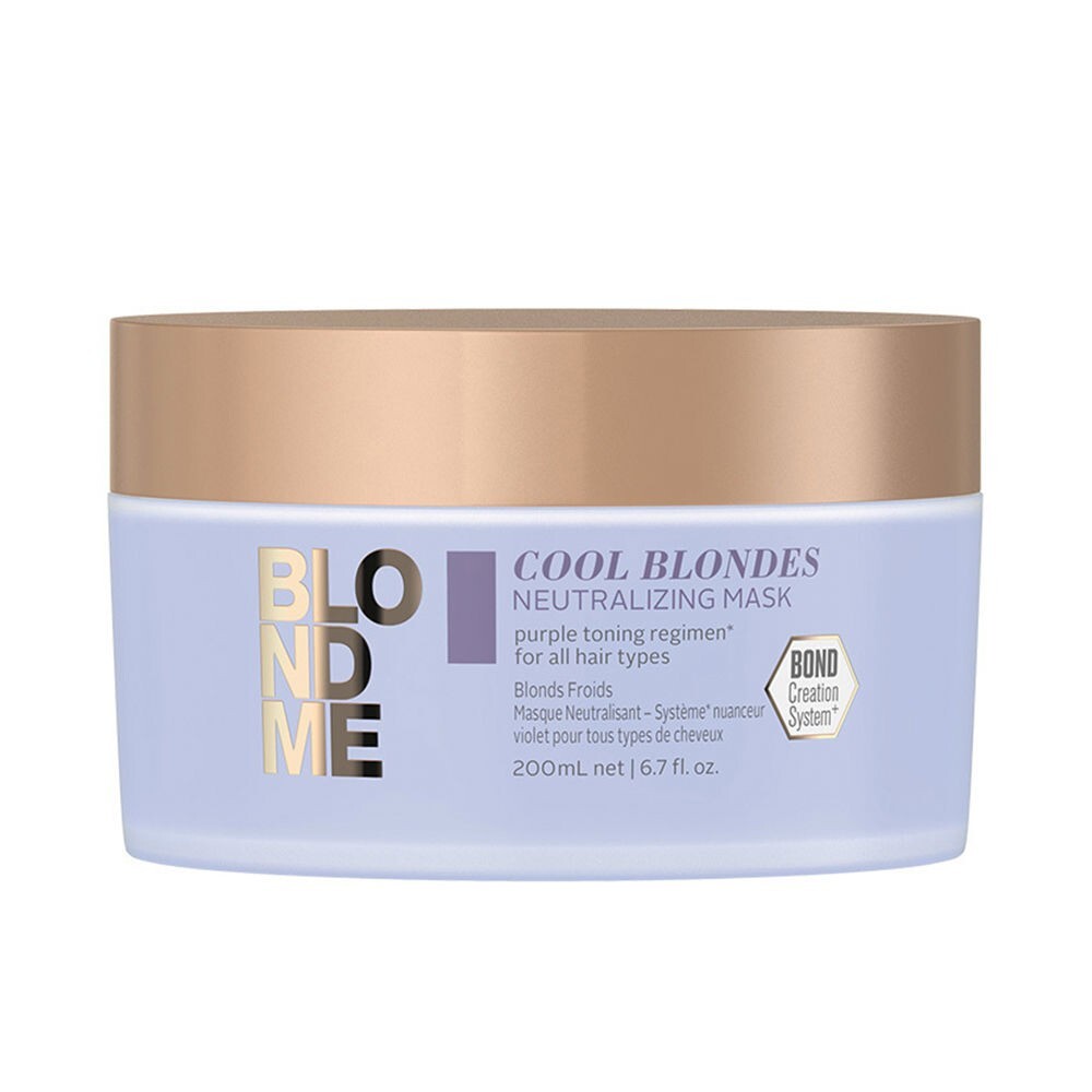 Schwarzkopf Professional Maschera Neutralizzante Blond Me Cool Blondes donna 200