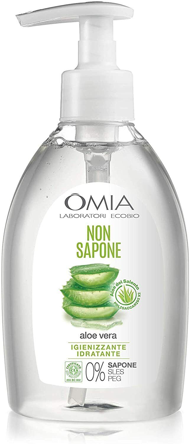 Omia Non Sapone Eco Bio con Aloe Vera del Salento, Sapone Liquido, 300 ml