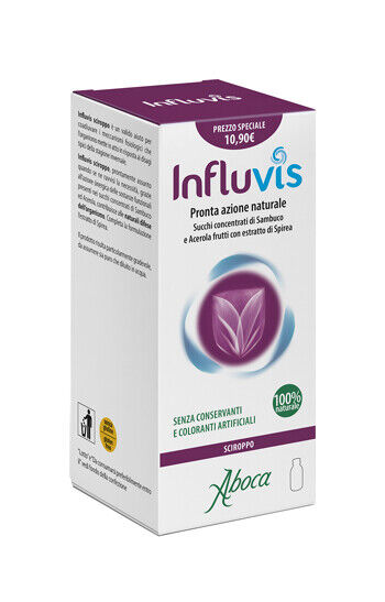 ABOCA INFLUVIS SCIROPPO CON SUCCHI CONCENTRATI DI SAMBUCO E ACEROLA E ESTRATTO D