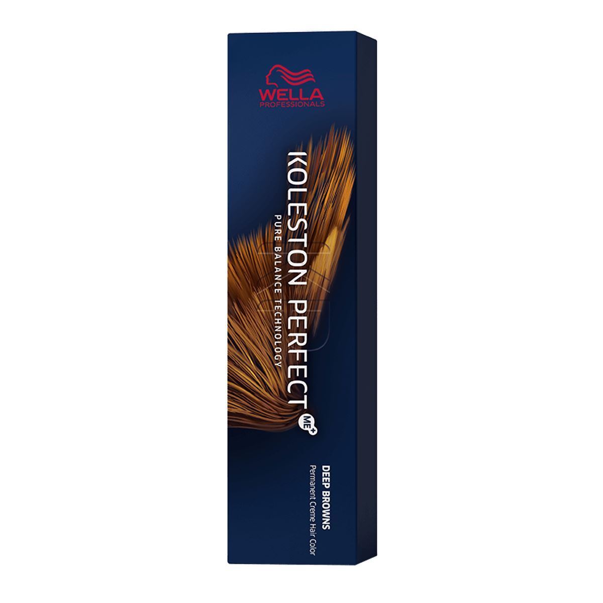 Wella Koleston Perfect Me+ Deep Browns 7/75 Medium Blonde Brown Mahogany 60ml