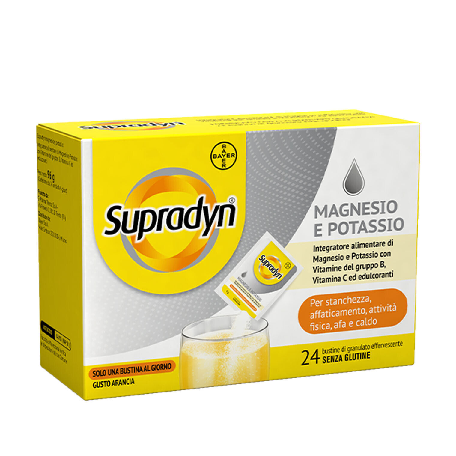 Supradyn Magnesio e Potassio Integratore 24 Bustine