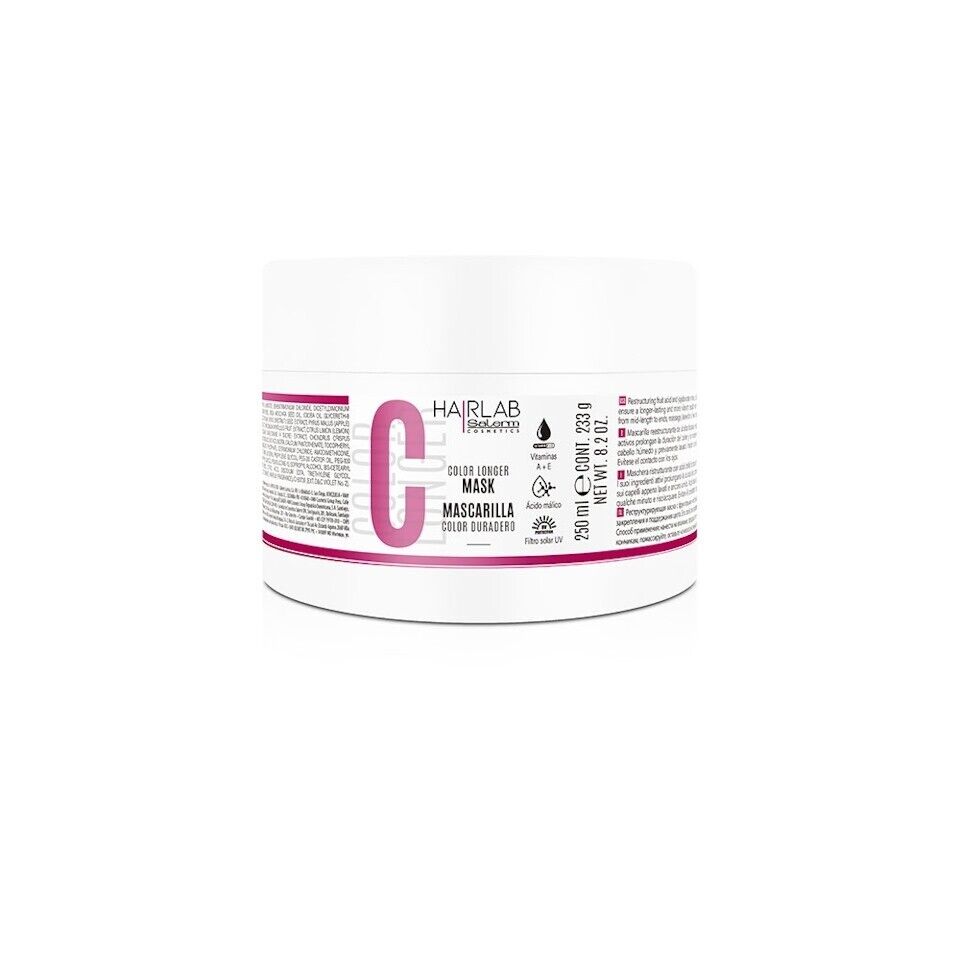 Salerm Hair Lab Mask Vegan Lasting Colour 250 ML ⭐⭐⭐⭐⭐