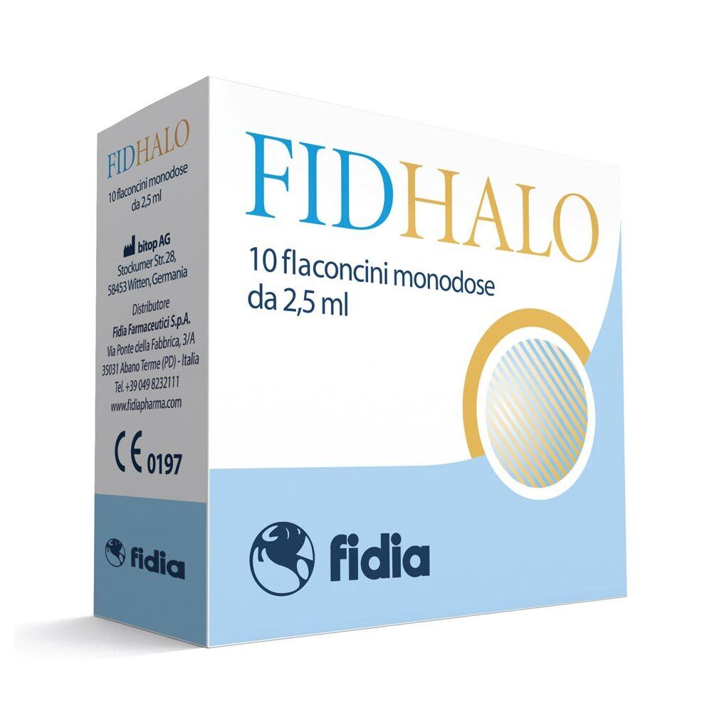 Fidia Fidhalo Soluzione Isotonica, 10 flaconcini