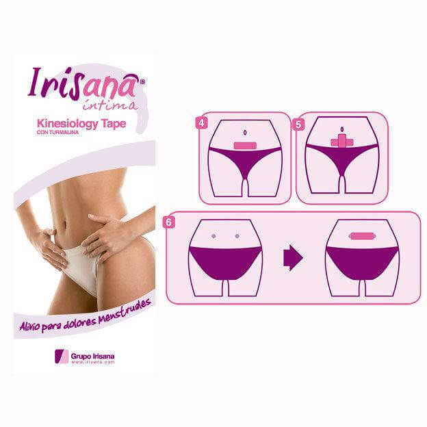 Irisana - Nastro Autoadesivo Kinesiologico per Dolori Mestruali