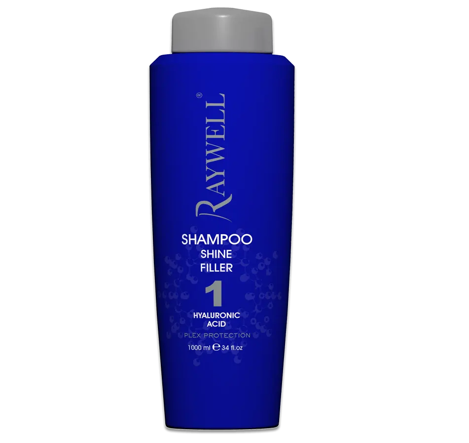 RAYWELL SHAMPOO SHINE FILLER 1 HYALURONIC ACID 1000ML PLEX PROTECTOR
