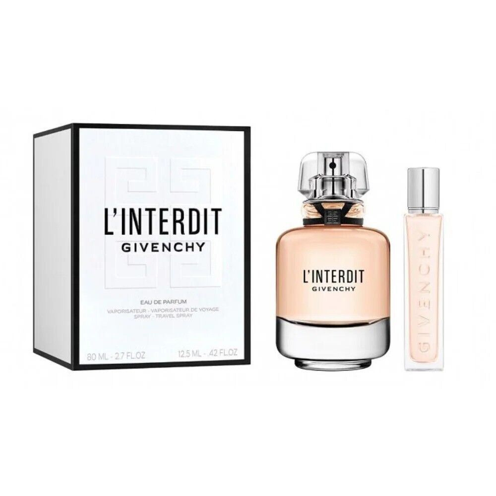 Set Givenchy  L'INTERDIT Eau De Parfum 80ml + 12,5m NUOVO