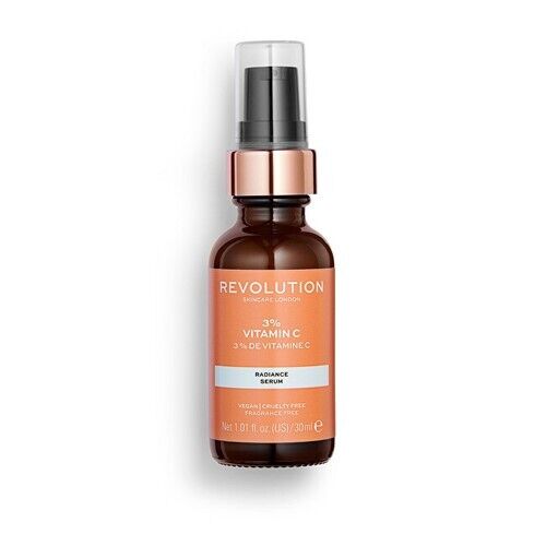Revolution Skincare Vitamin C Skincare Radiance Serum 3% Siero antirughe per la
