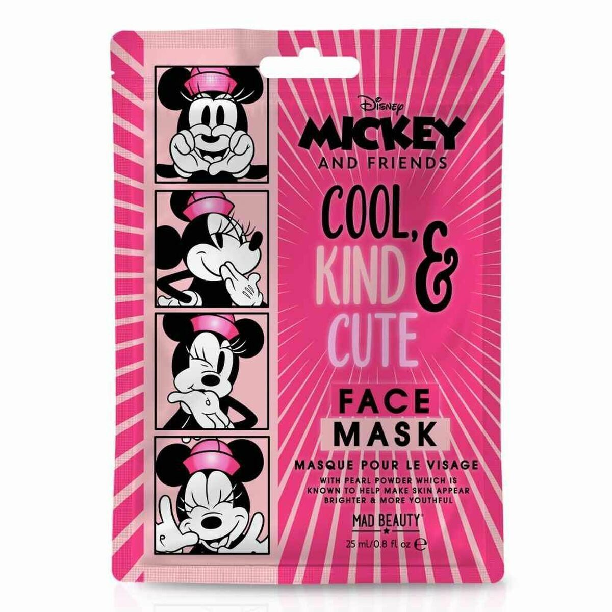 Maschera Viso Mad Beauty Disney M&F Minnie [25 ml]