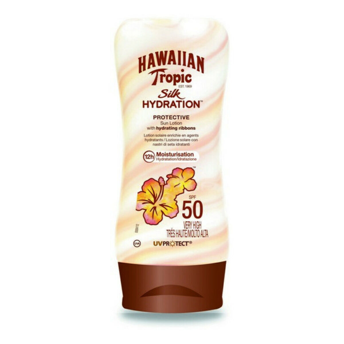 Lozione Solare Silk Hawaiian Tropic Spf 50+ [180 ml] 50 [180 ml]