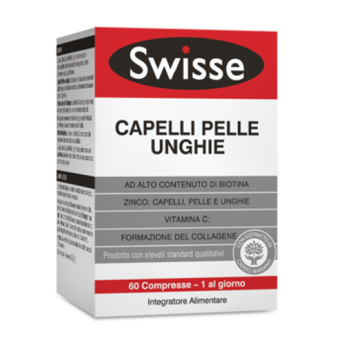 SWISSE CAPELLI PELLE UNGHIE 60 COMPRESSE