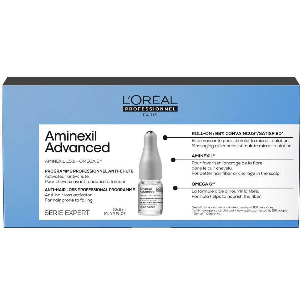 Programma anticaduta Aminexil Advanced L'Oréal Professionnel 10x6ML