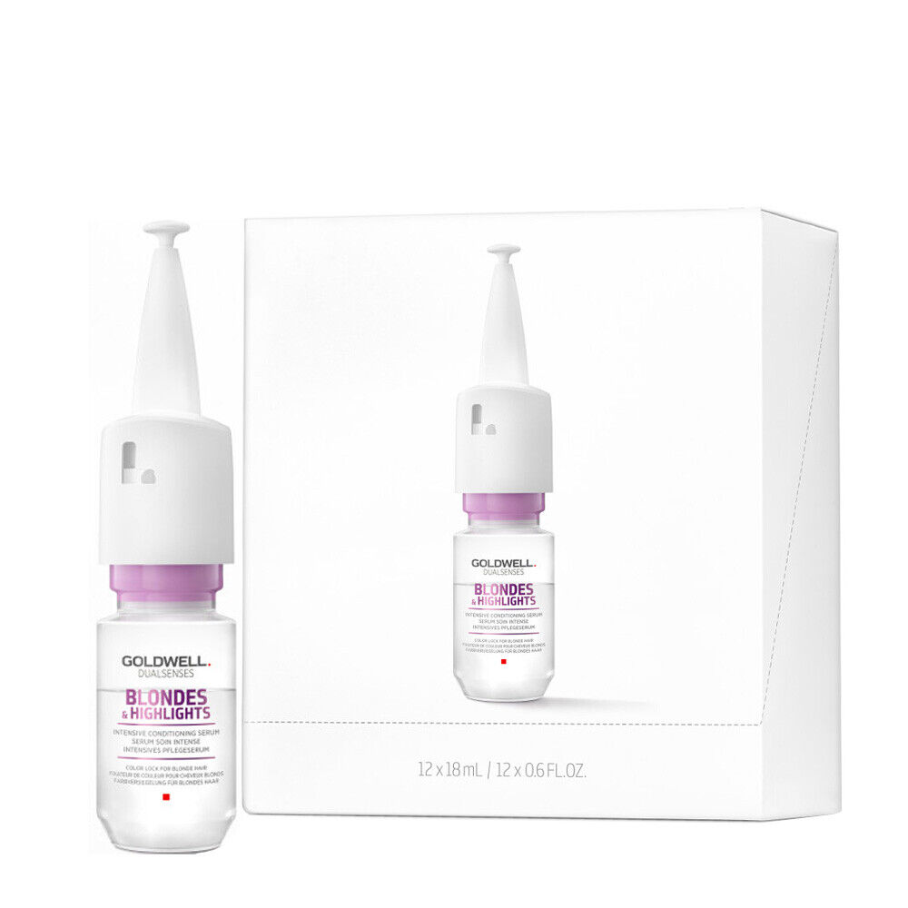 Goldwell Dualsenses Blondes & Highlights Serum 12x18ml - siero antigiallo