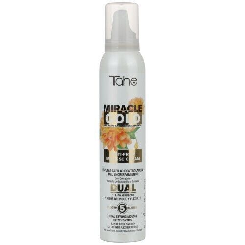 TAHE Spuma Capilar Controller Dell'Crespo Miracle Gold 200 ML