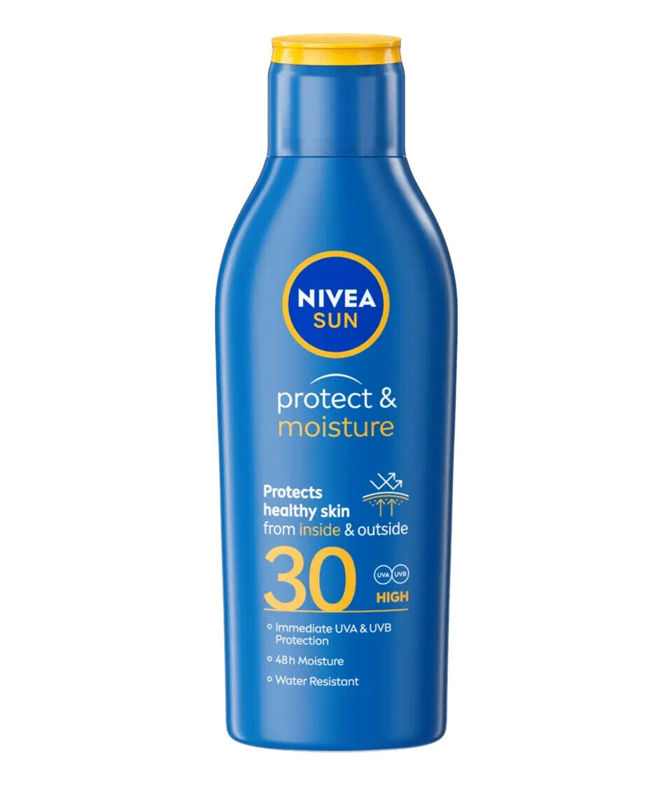 NIVEA Sole Protezione E Idratazione 30 Uva Uvb Resistente All'Acqua 200ml
