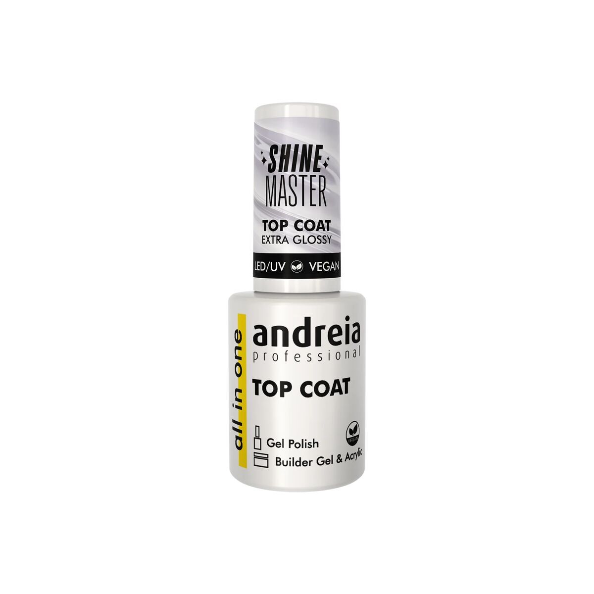 Andreia Fissatore Di Smalto Per Unghie Andreia Shine Master Top Coat 10,5 ml S_0