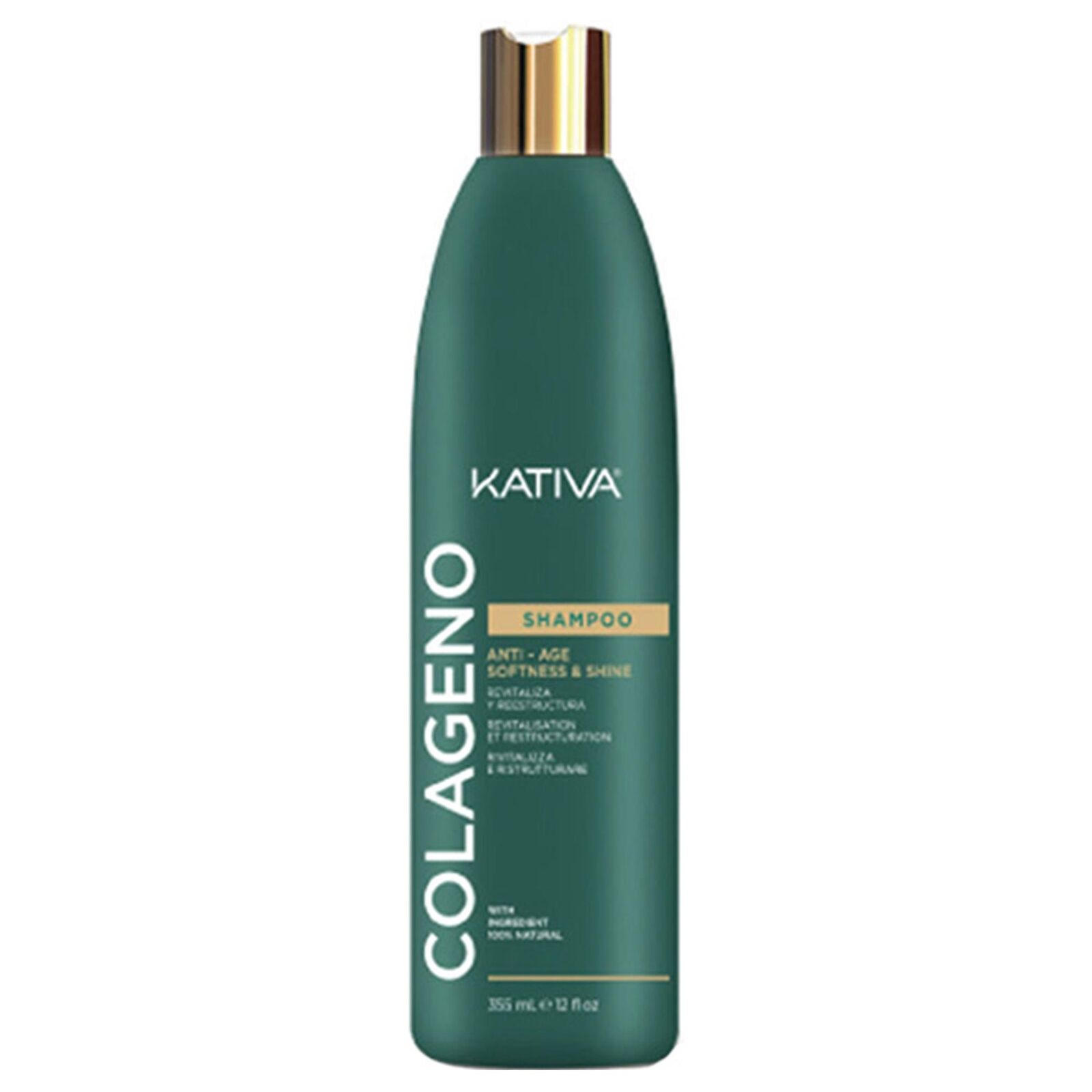 KATIVA COLAGENO SHAMPOO ANTI-AGE 355ML PER CAPELLI FORTI E LUMINOSI