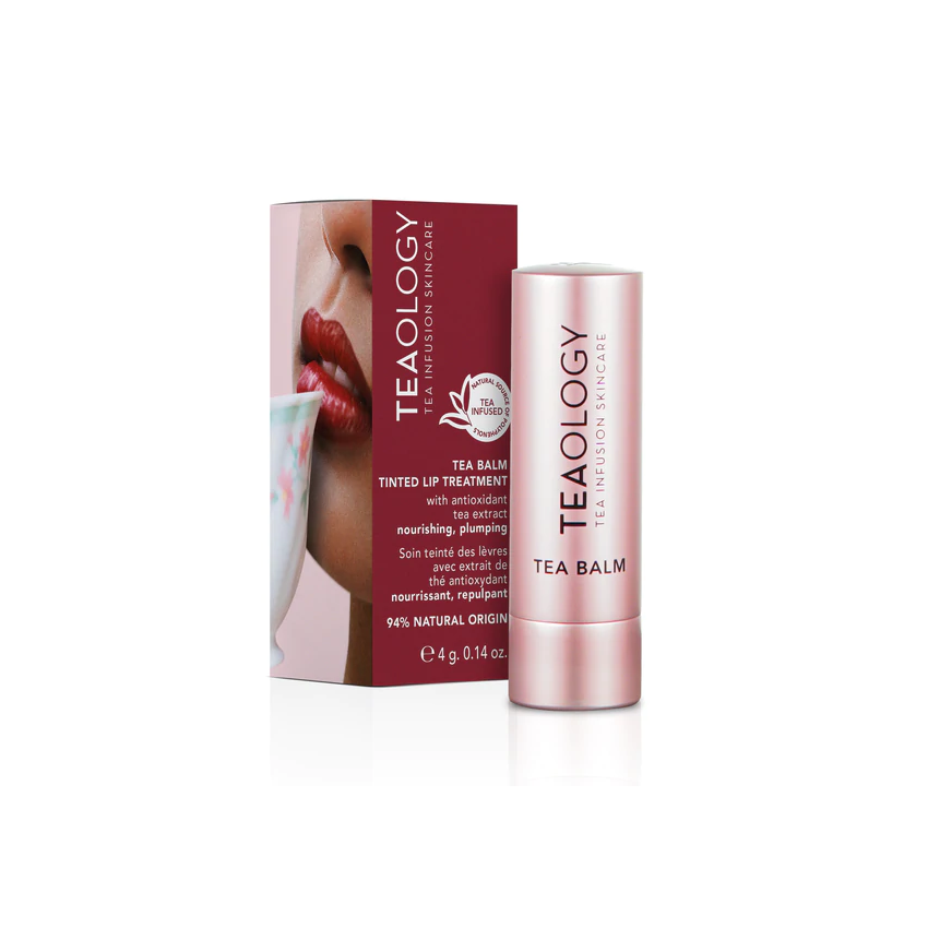 TEAOLOGY SKINCARE TEA BALM TRATTAMENTO LABBRA COLORATO IN STICK 4g BERRY TEA