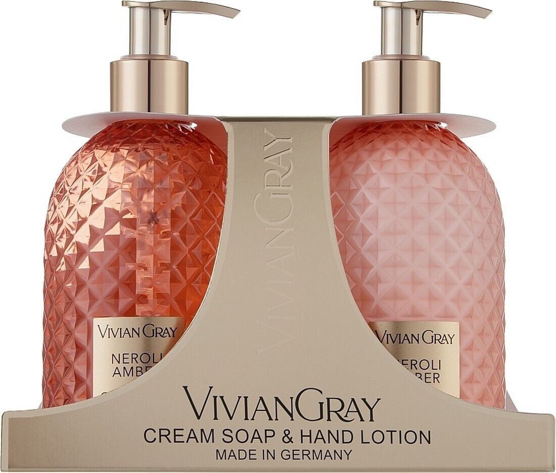 Confezione regalo Neroli Amber - Vivian Gray - cream soap & hand lotion 01223