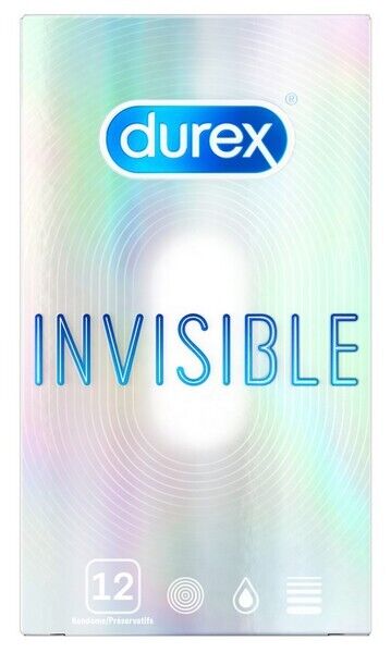 DUREX INVISIBLE 12 PZ PRESERVATIVO SOTTILE