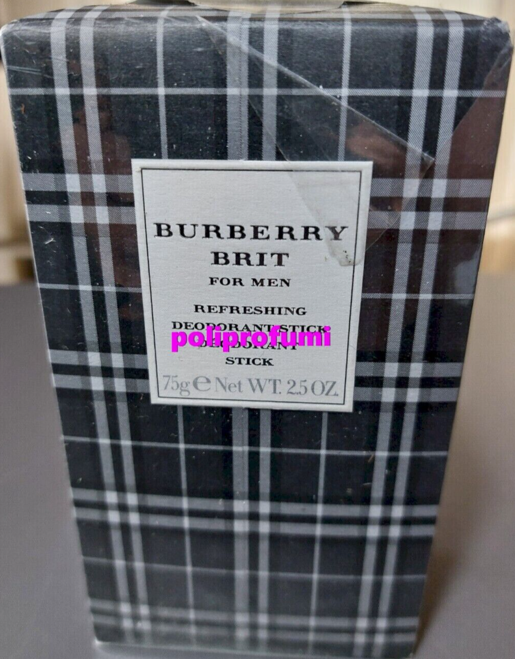 Burberry brit for men refreshing deodorant stick 75g