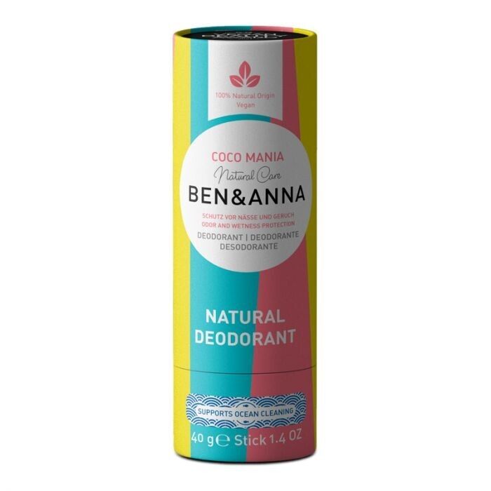 Ben&Anna DEODORANTE STICK COCO MANIA Vegano 40 gr