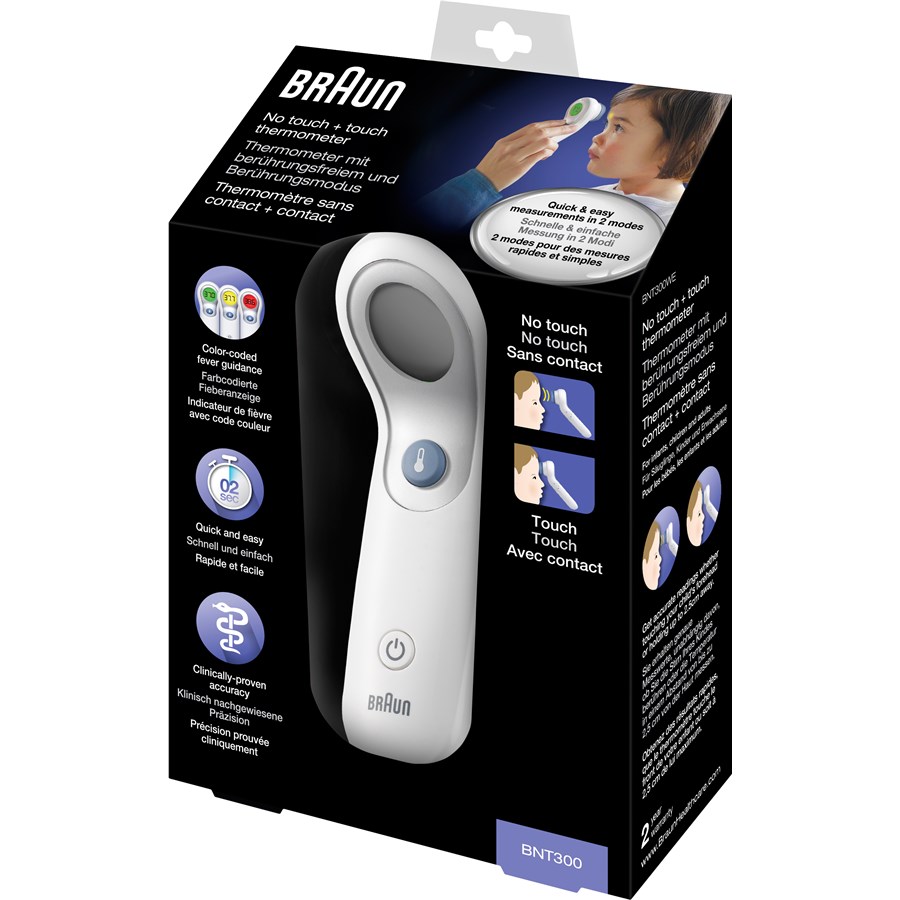 No Touch + Touch Thermometer