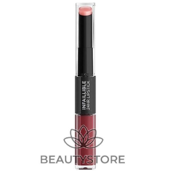 L'OREAL INFAILLIBLE 24HROSSETTO 2 STEP RED TO STAY 502