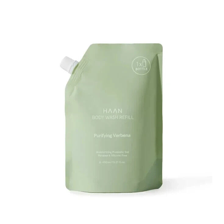 Haan Body Wash Purifying Verbena 450ml Refill