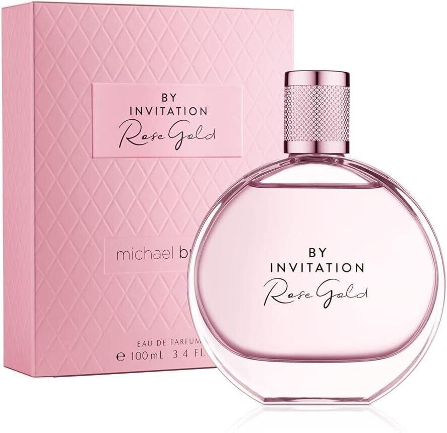Michael Buble By Invitation Rose Gold Eau de Parfum 100 ml Spray Con Confezione