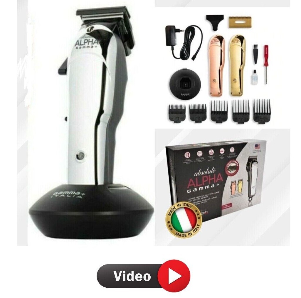 Tagliacapelli professionale Gammapiu Alpha tosatrice regolabarba trimmer wahl