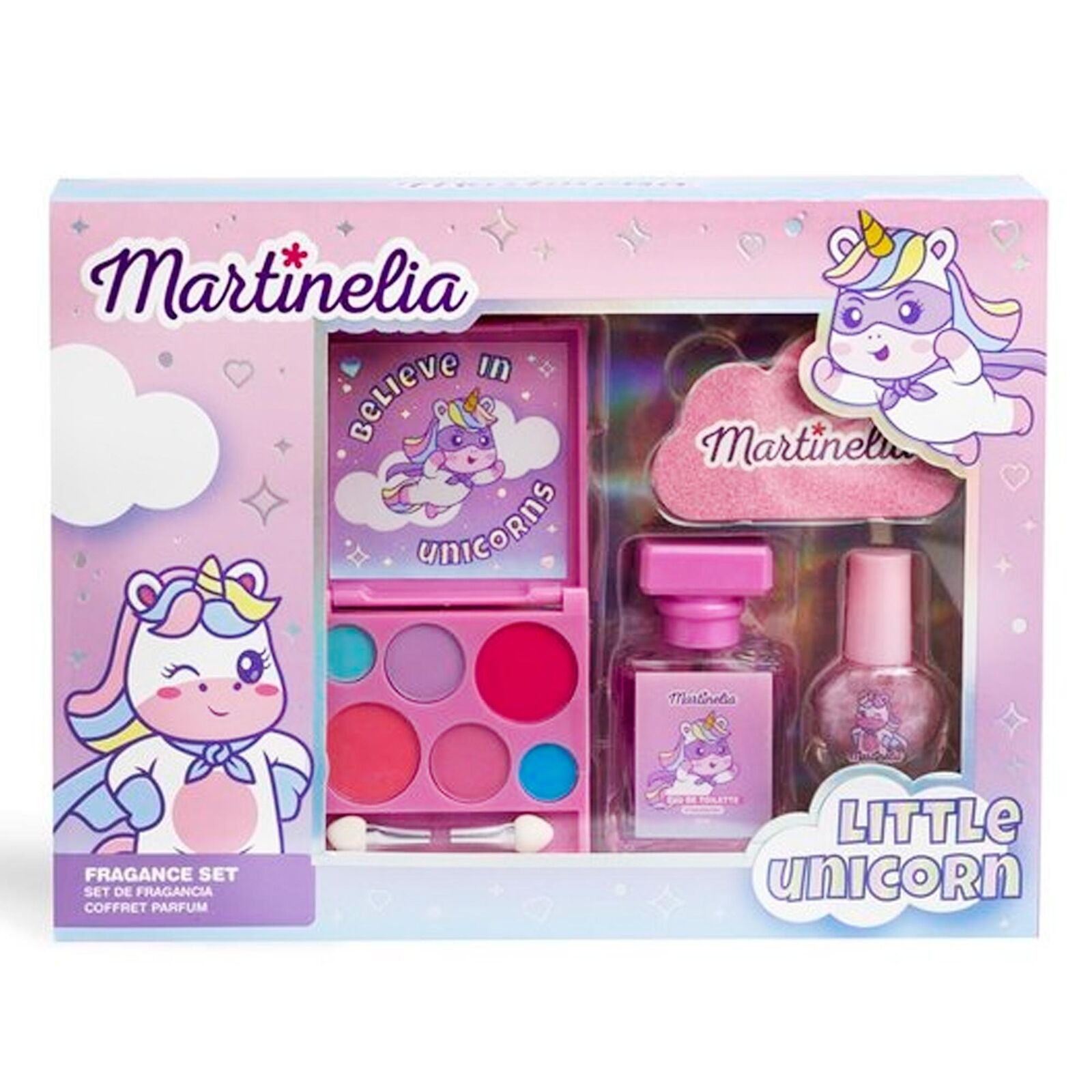MARTINELIA SET BEAUTY FRAGRANCE LITTLE UNICORN CON PROFUMO