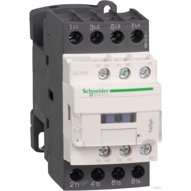 Schneider LC1DT25P7 Tesys LC1D Interruttore - 4P - AC-1 440V - 25A - Bobina
