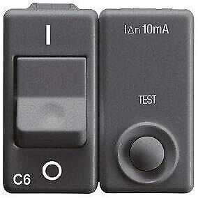 Gewiss I.d.mag.1p+n c10 idn 30ma 230v 3ka sy/bk