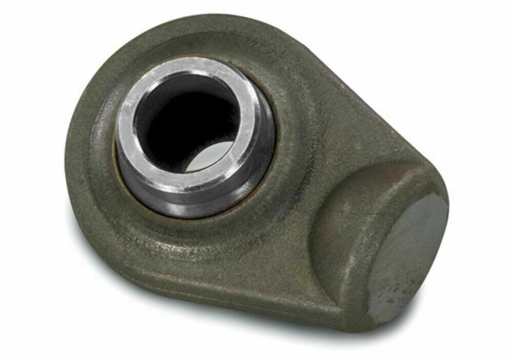 SUPPORTO SNODO ROTULA SFERICA 25 A SALDARE PER PISTONI CILINDRO IDRAULICO 34988