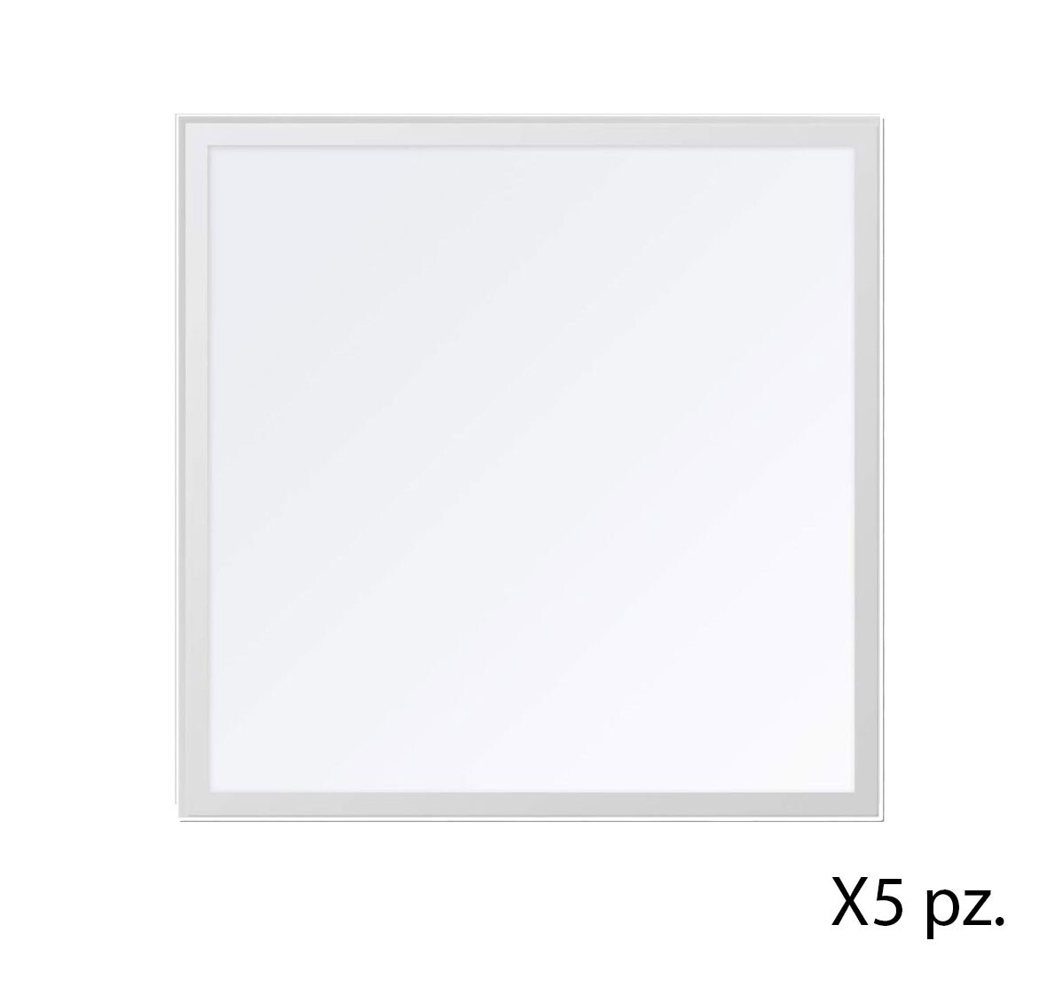 Panel led eko 60x60 40w 6k vw Confezione da 5 pz.