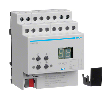 Mod.knx tp gateway dali-dsi 64 lamp 230v