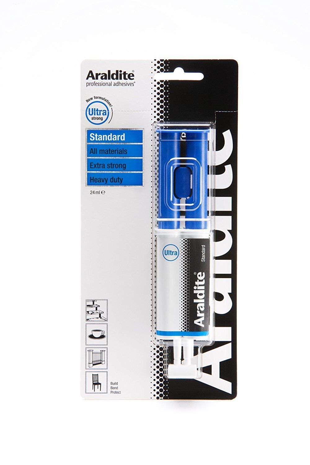 Araldite 400003 - Araldite Standard Adesivo Siringa 24ml T48